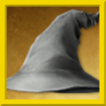 Grey Wizard Hat